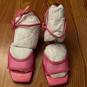 Caverley Montana Heel Dolly Pink. NWT